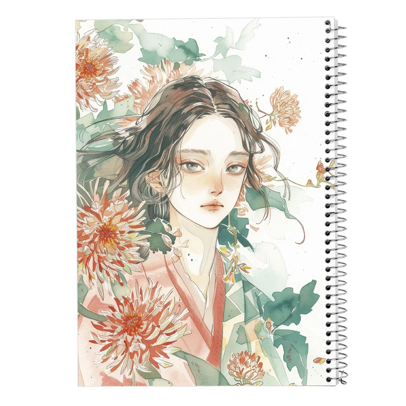 دفتر مشق 50 برگ مدوپد مدل دخترانه کد DF15821