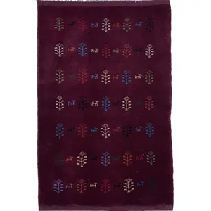 گبه دستبافت ذرع و نیم کد4599