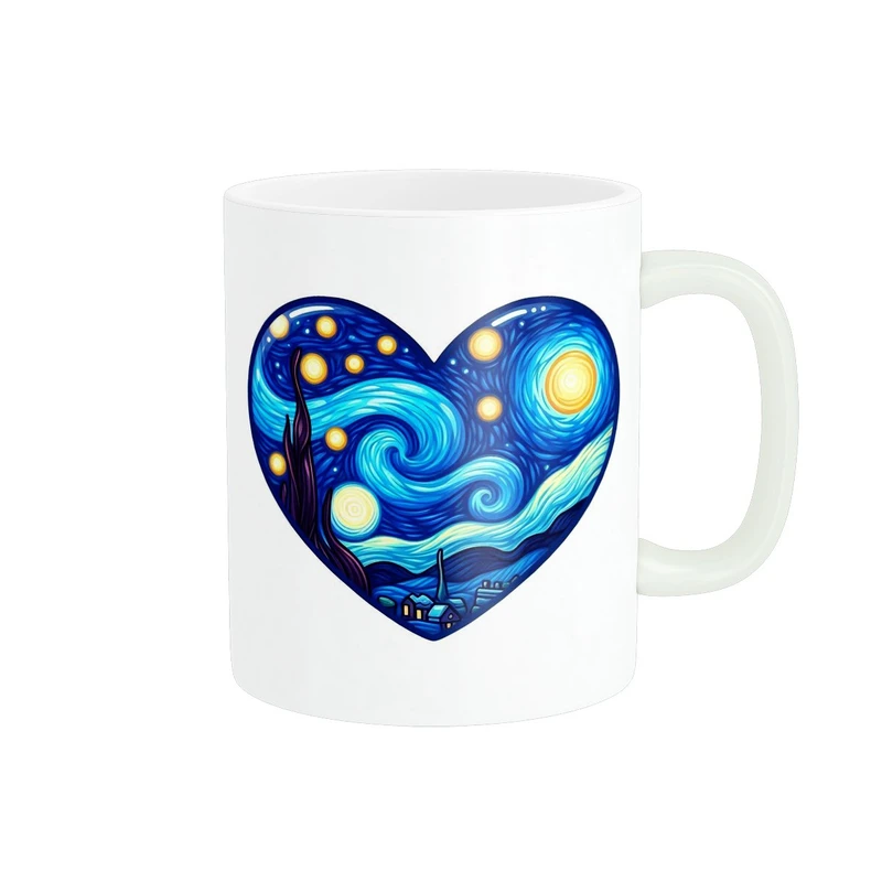 ماگ پاد آفرین مدل نقاشی ونگوگ در قلب کد149   