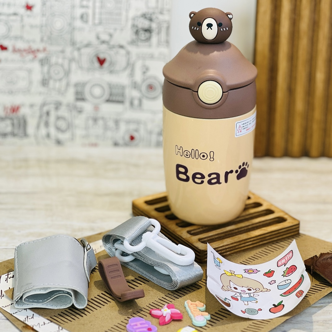 قمقمه و فلاسک کودک طرح عروسک گنجایش 0.32 لیتر