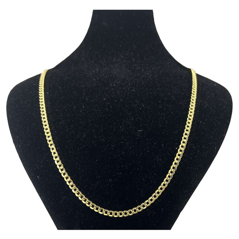 زنجیر طلا 18 عیار مردانه دوست خوب مدل dk979