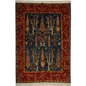 فرش دستبافت سه متری طرح درختی کد HA108