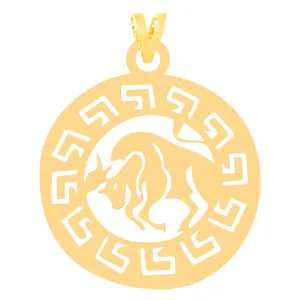 آویز گردنبند طلا 18 عیار زنانه الن نار مدل ارديبهشت ELN30237