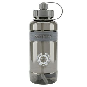 قمقمه ورزشی مدل بند دار 2L-680S با حجم 2000 میلیلیتر و بدنه پلاستیکی پلیاتیلن تکجداره
