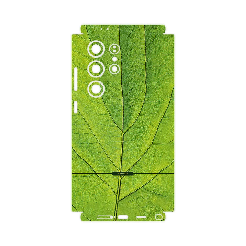 برچسب پوششی ماهوت مدل Leaf_Texture-FullSkin مناسب برای گوشی موبایل سامسونگ Galaxy S24 Ultra