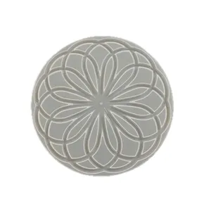 قالب رزین مدل دایره طرح دار 1215