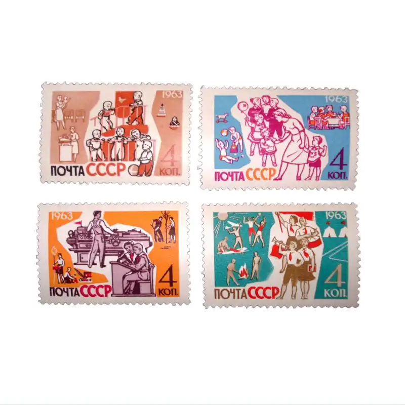 تمبر یادگاری مدل تاریخی روسیه کد DS4993 مجموعه 4 عددی