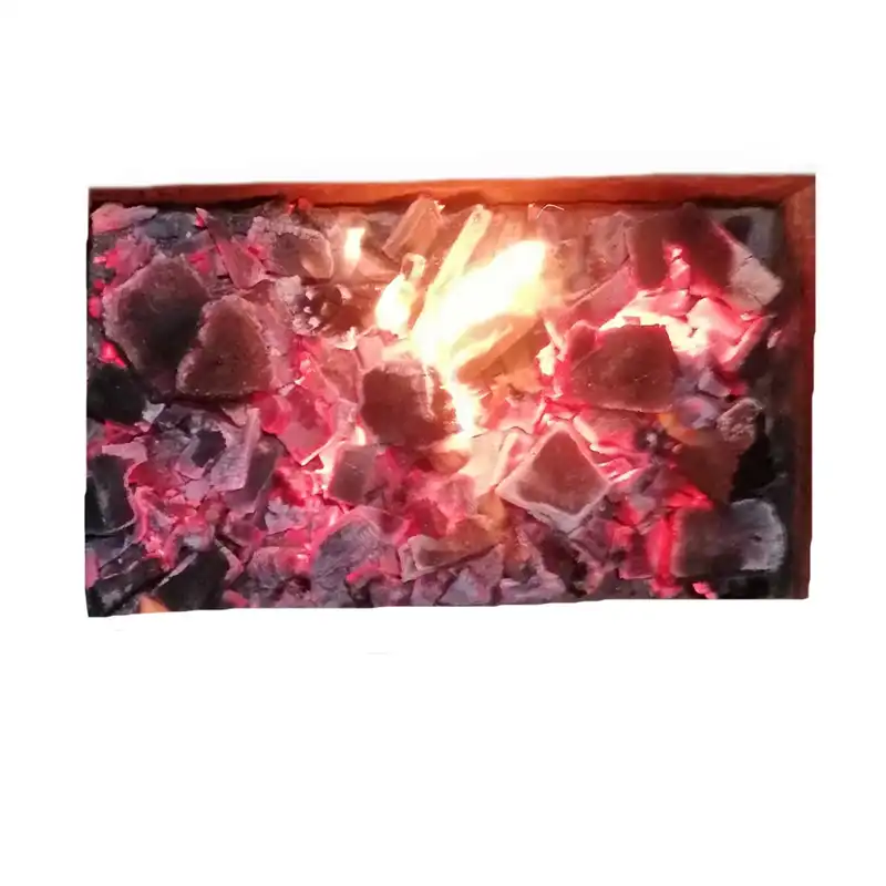 زغال کبابی عمو سعید مدل خودسوز بسته 2 عددی وزن 2 کیلوگرم