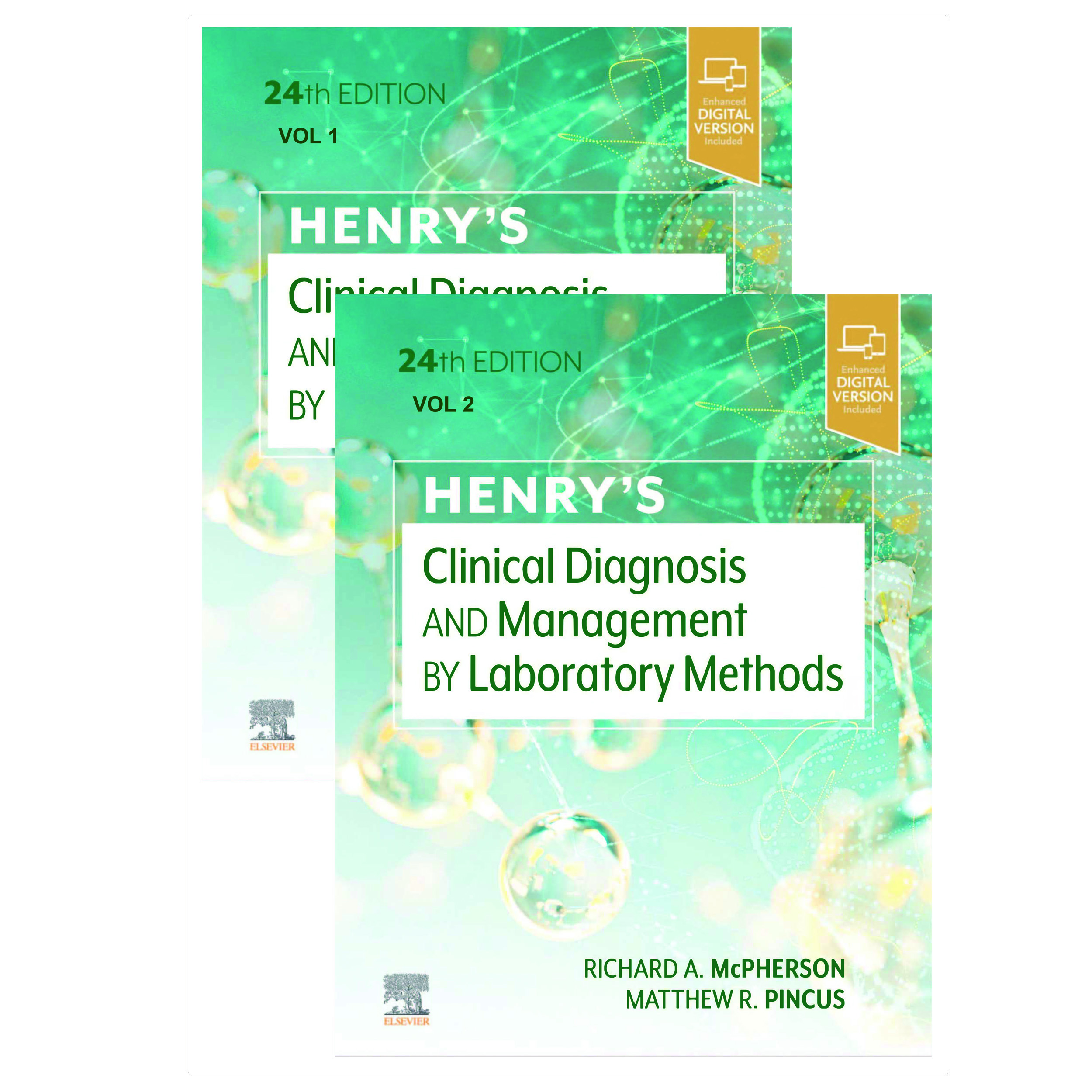 کتاب Henry&#39;s Clinical Diagnosis and Management by Laboratory Methods, 24th Edition اثر جمعی از نویسندگان انتشارات یکتامان 2 جلدی