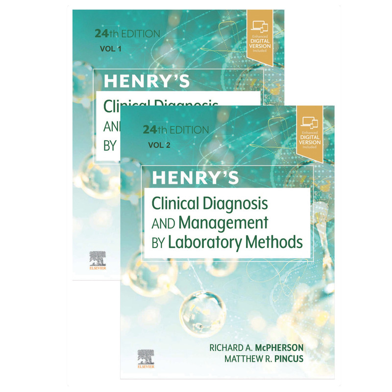 کتاب Henry&#39;s Clinical Diagnosis and Management by Laboratory Methods, 24th Edition اثر جمعی از نویسندگان انتشارات یکتامان 2 جلدی