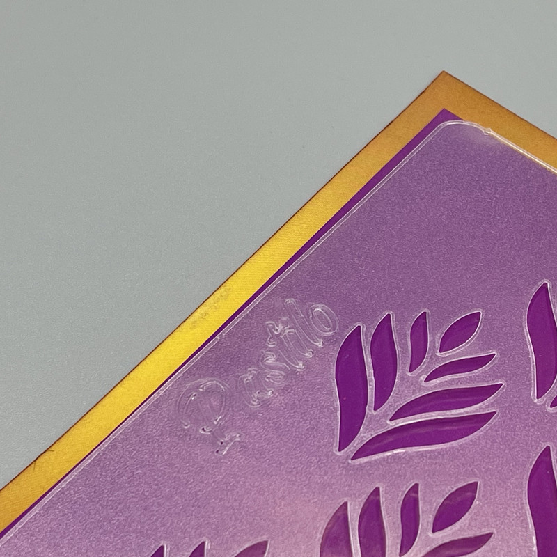 ابزار تزیین کیک پاستیلو مدل استنسیل گندم