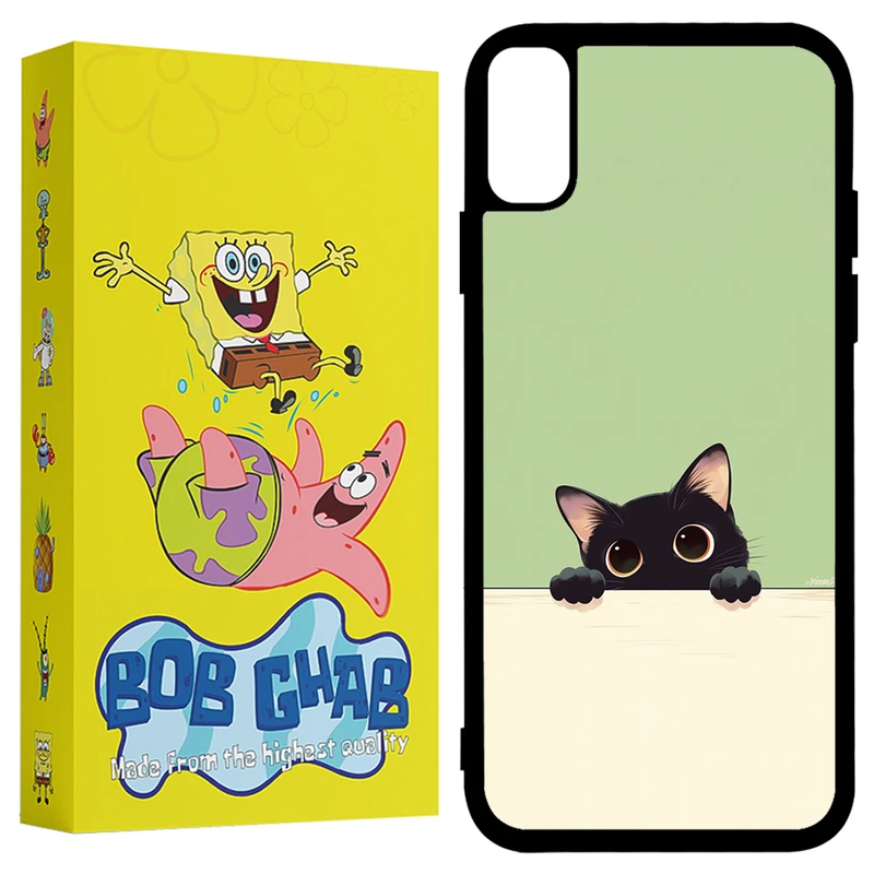 کاور باب قاب طرح گربه مدل BCPXR مناسب برای گوشی موبایل اپل iPhone XR
