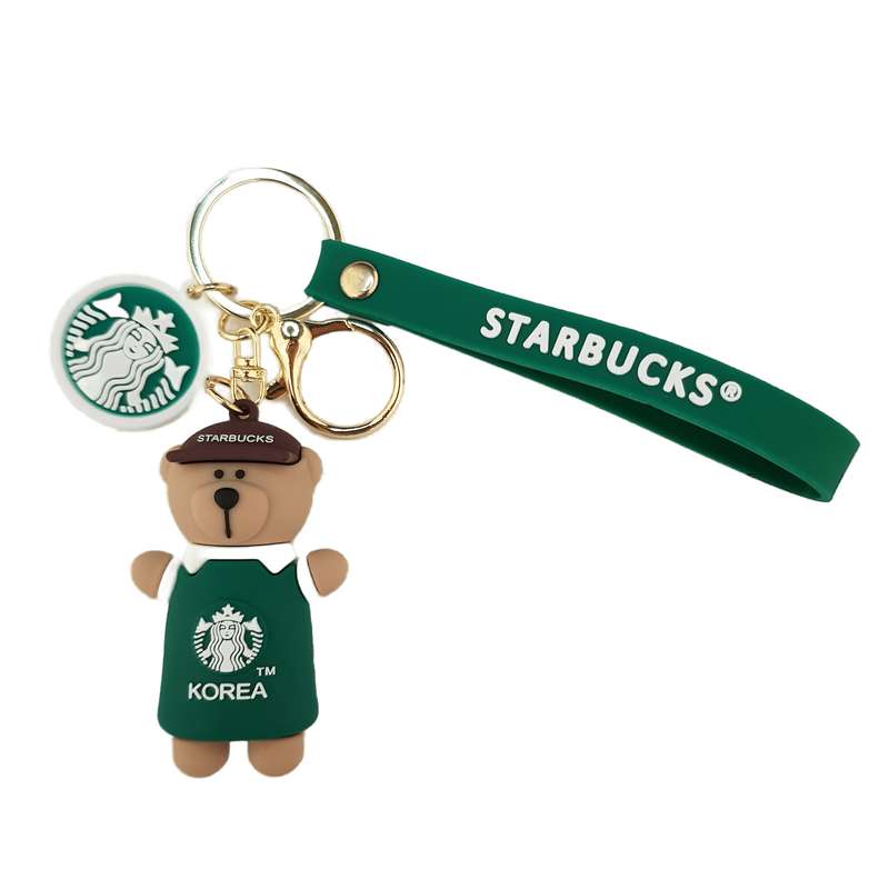 جاکلیدی مدل خرس استارباکس کد J143 جاکلیدی مدل خرس استارباکس کد J143