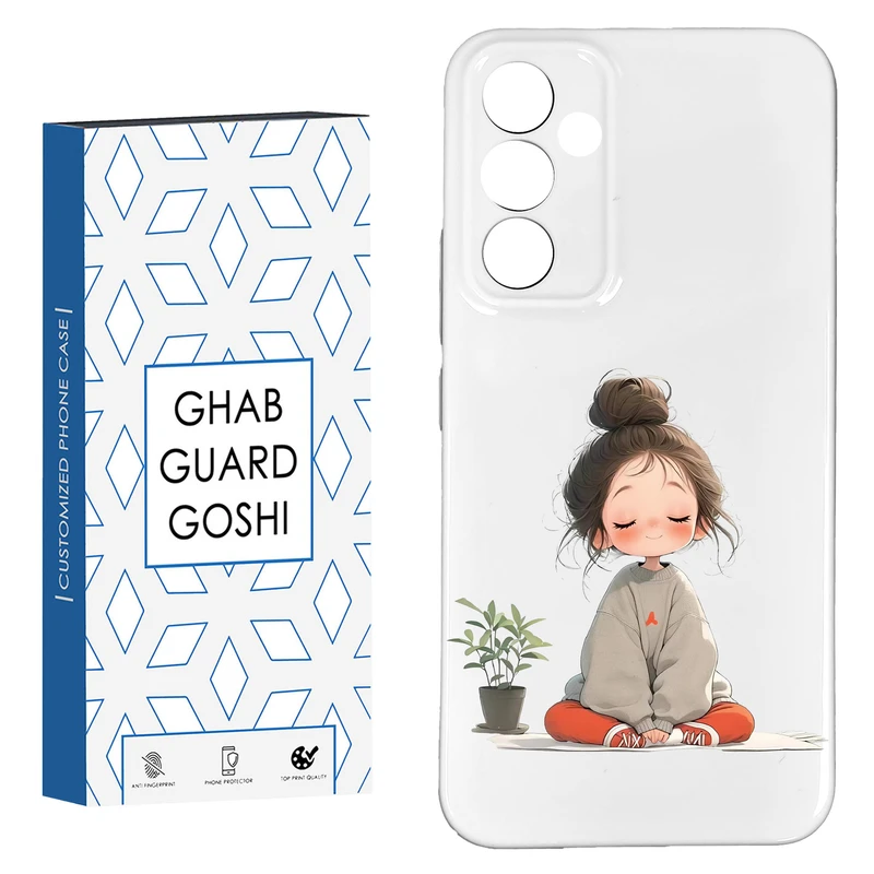 کاور قاب گارد گوشی طرح فانتزی دختر ملوس  کد HARD-011   مناسب برای گوشی موبایل سامسونگ GALAXY A14