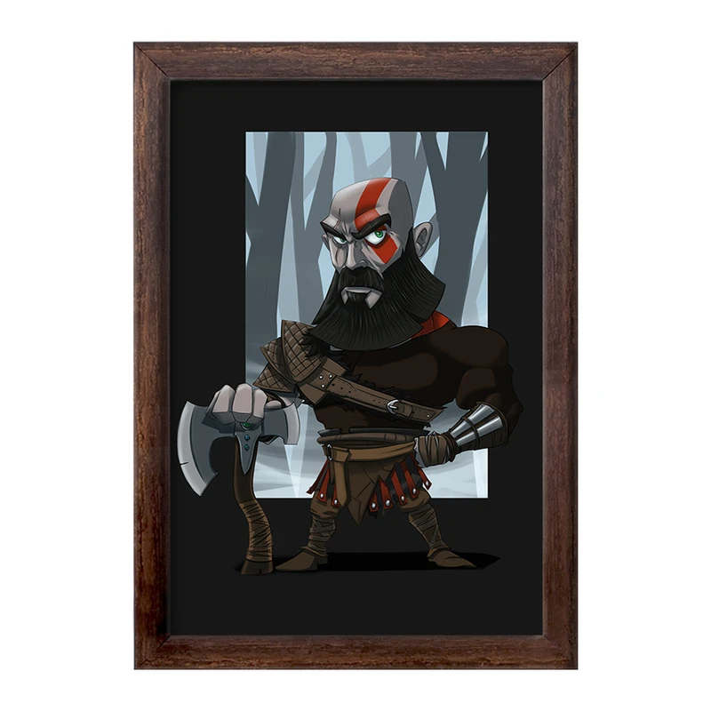 تابلو خندالو طرح بازی گاد آف وار God Of War کد 28627