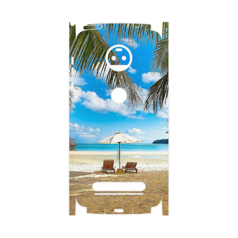 برچسب پوششی ماهوت مدل Beach-FullSkin مناسب برای گوشی موبایل موتورولا Moto Z2 Force