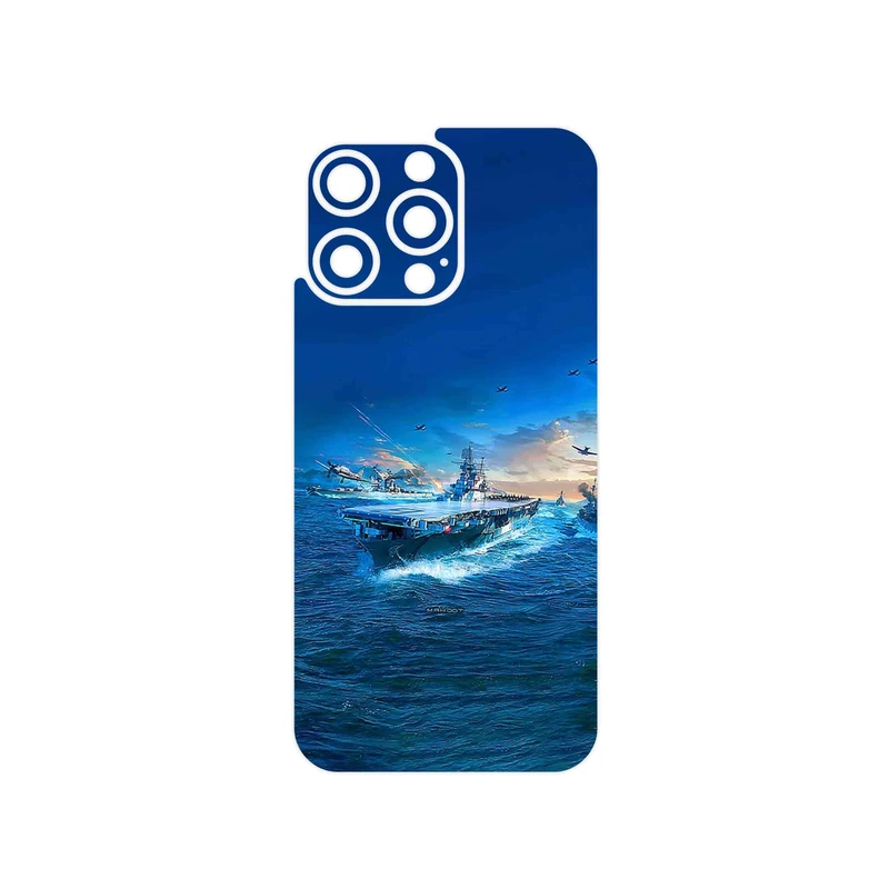 برچسب پوششی ماهوت مدل Warship مناسب برای گوشی موبایل اپل iPhone 15 Pro Max