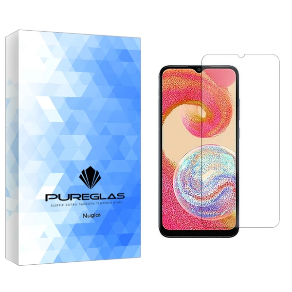 محافظ صفحه نمایش پیور گلس مدل NuGlas مناسب برای گوشی موبایل سامسونگ Galaxy A04e