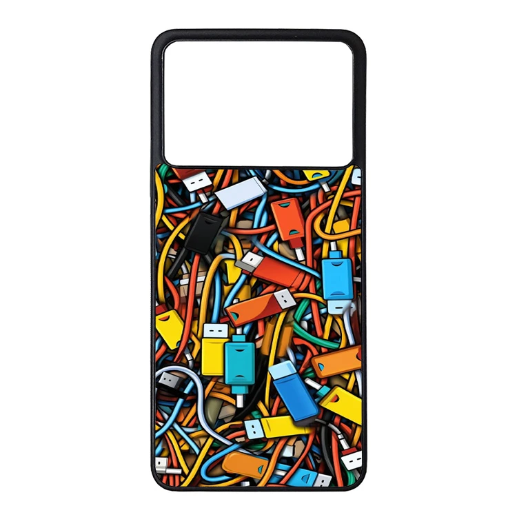  کاور گالری وبفر طرح شلوغ مناسب برای گوشی موبایل شیائومی poco x6 pro