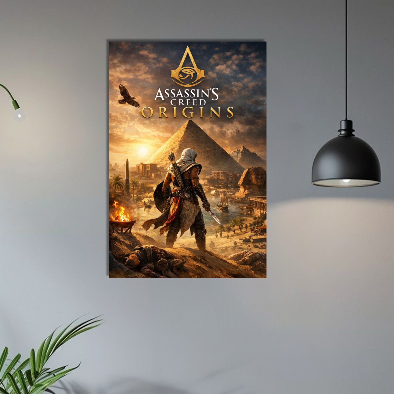 تابلو شاسی مدل assassins creed orgins