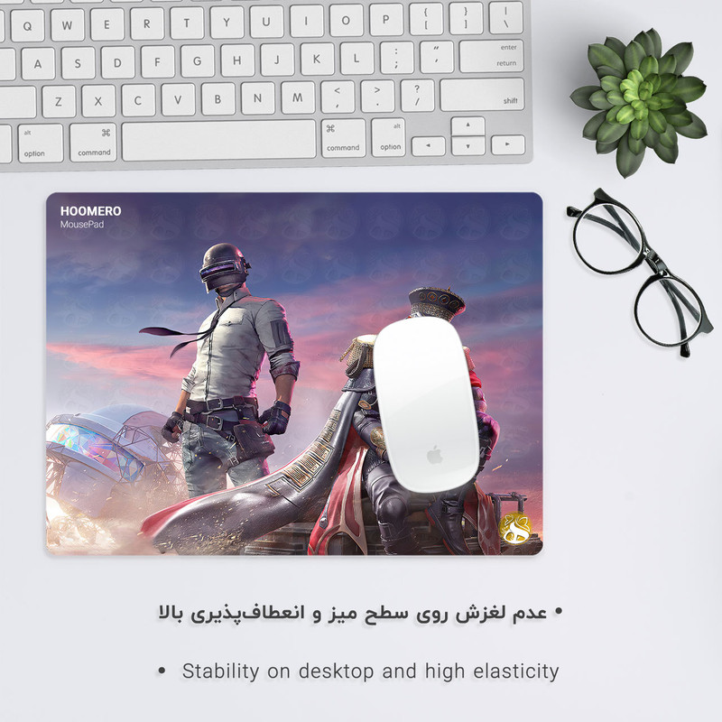 ماوس پد هومرو طرح PUBG مدل A1493 1