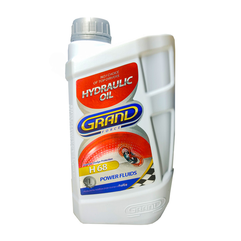 روغن هیدرولیک خودرو گرند فورس مدل POWER FLUIDS حجم 1 لیتر