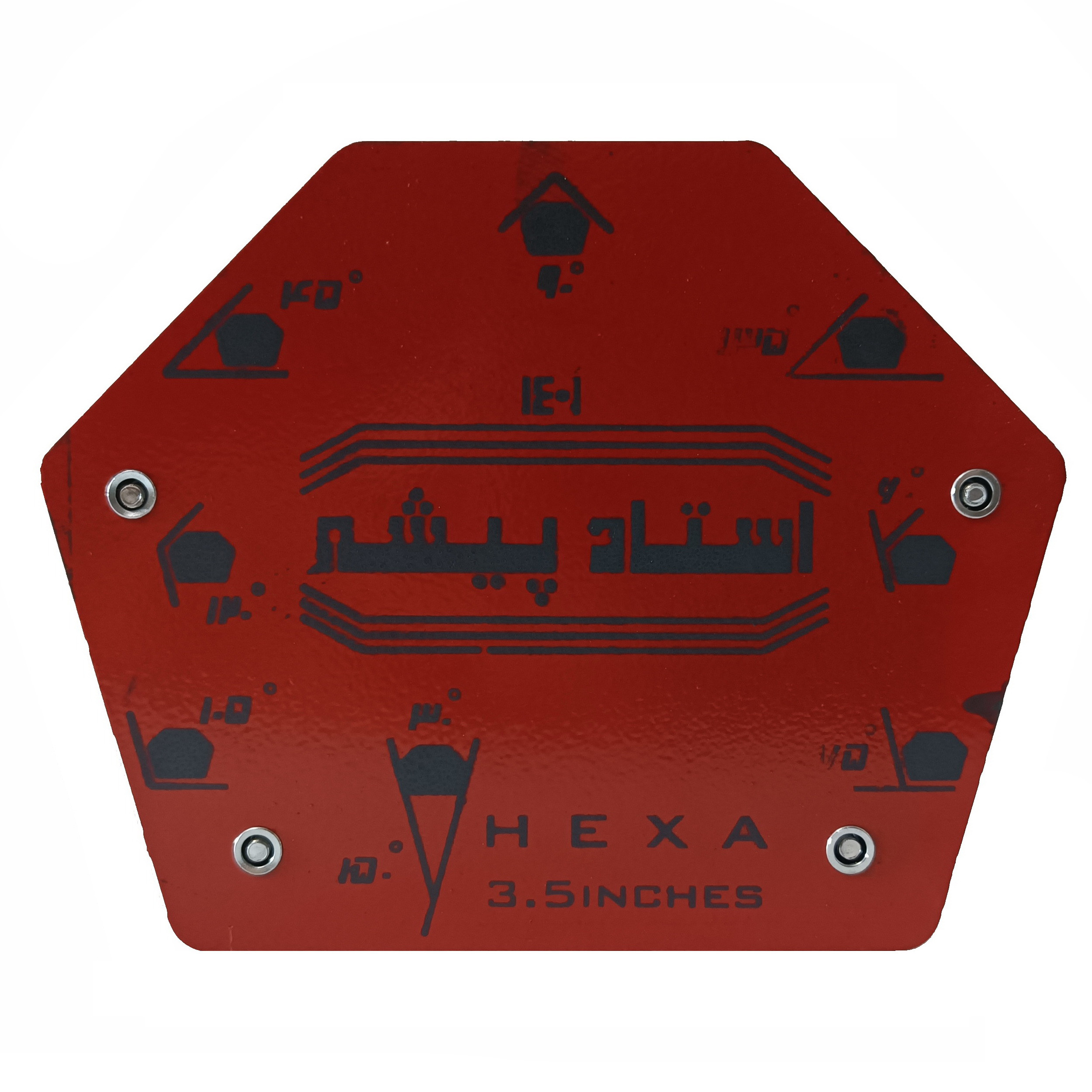 گونیا جوشکاری استادپیشه مدل HEXA-3.5inch گونیا جوشکاری استادپیشه مدل HEXA-3.5inch