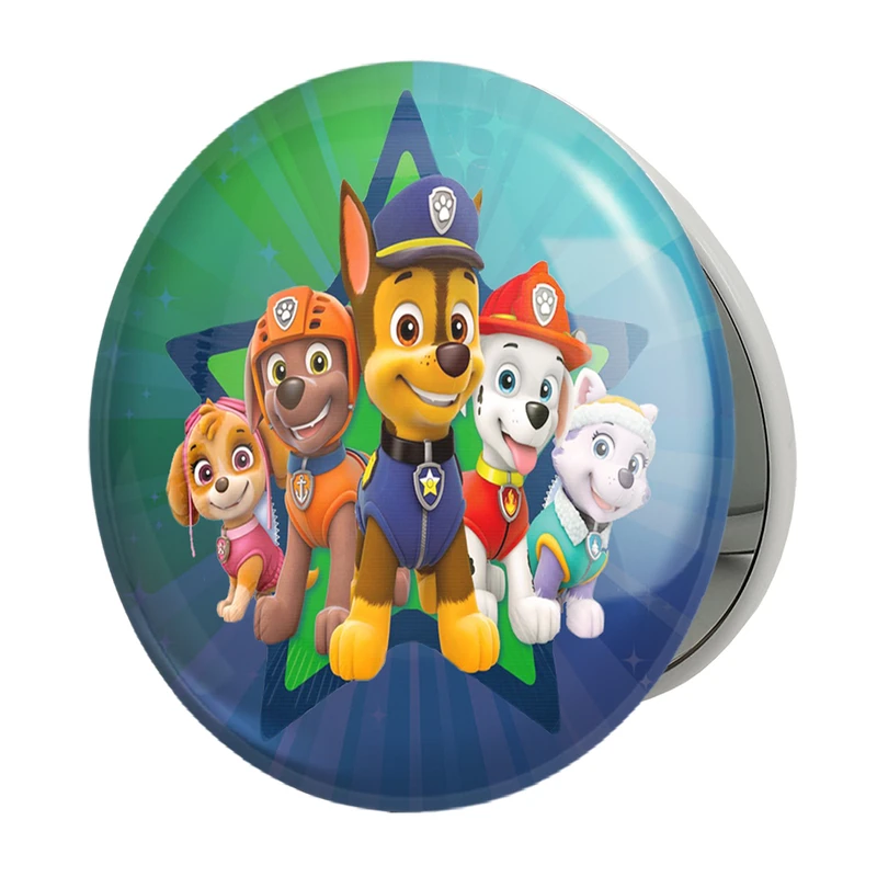 آینه جیبی خندالو طرح سگ های نگهبان Paw Patrol مدل تاشو کد 4727 
