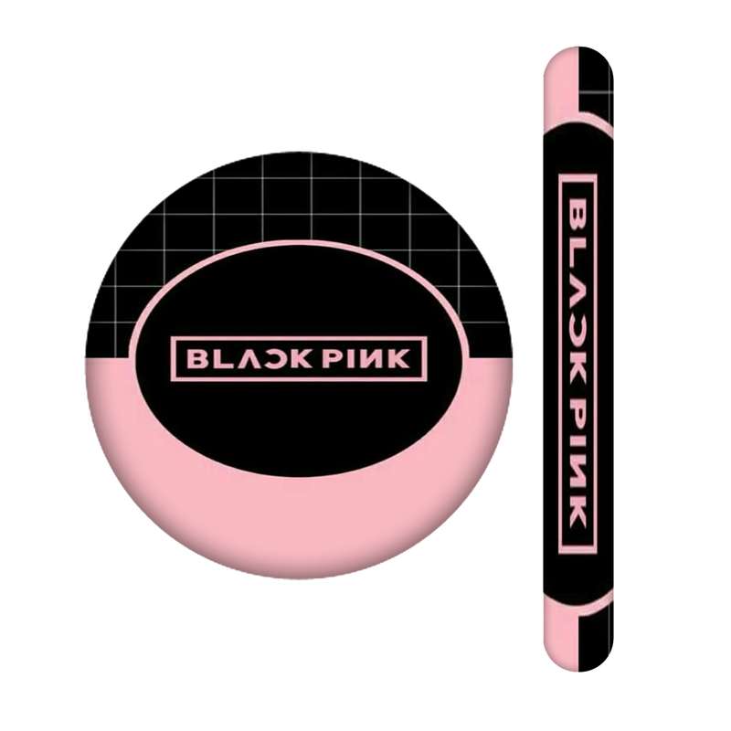 سوهان ناخن مندیکس مدل BLACK  PINK کد 2362 به همراه آینه جیبی
