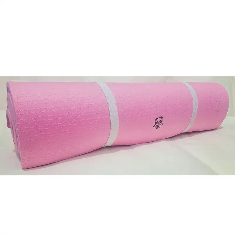 زیرانداز یوگا پاندا مت مدل آج گلی ضخامت 8 میلی متر
