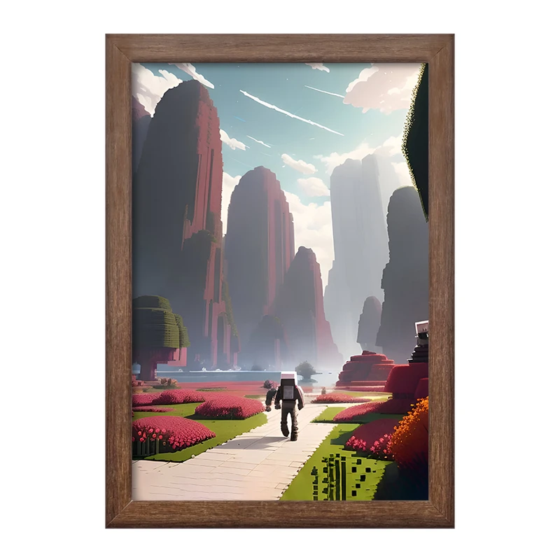 تابلو خندالو طرح ماینکرافت (Minecraft) کد F3527