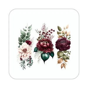 زیر لیوانی کاکتی طرح گل مدل mp19577