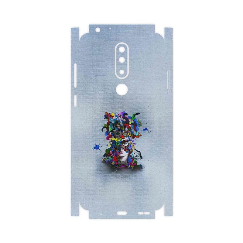 برچسب پوششی ماهوت مدل Collage of surreal Portrait of Women 4-FullSkin مناسب برای گوشی موبایل نوکیا 5.1 Plus