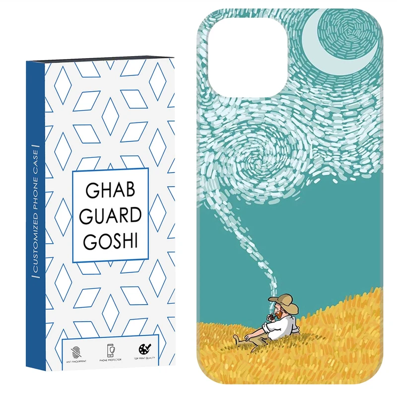 کاور قاب گارد گوشی طرح ونگوگ کد Dimo-548 مناسب برای گوشی موبایل اپل  IPHONE 12 / 12 PRO   