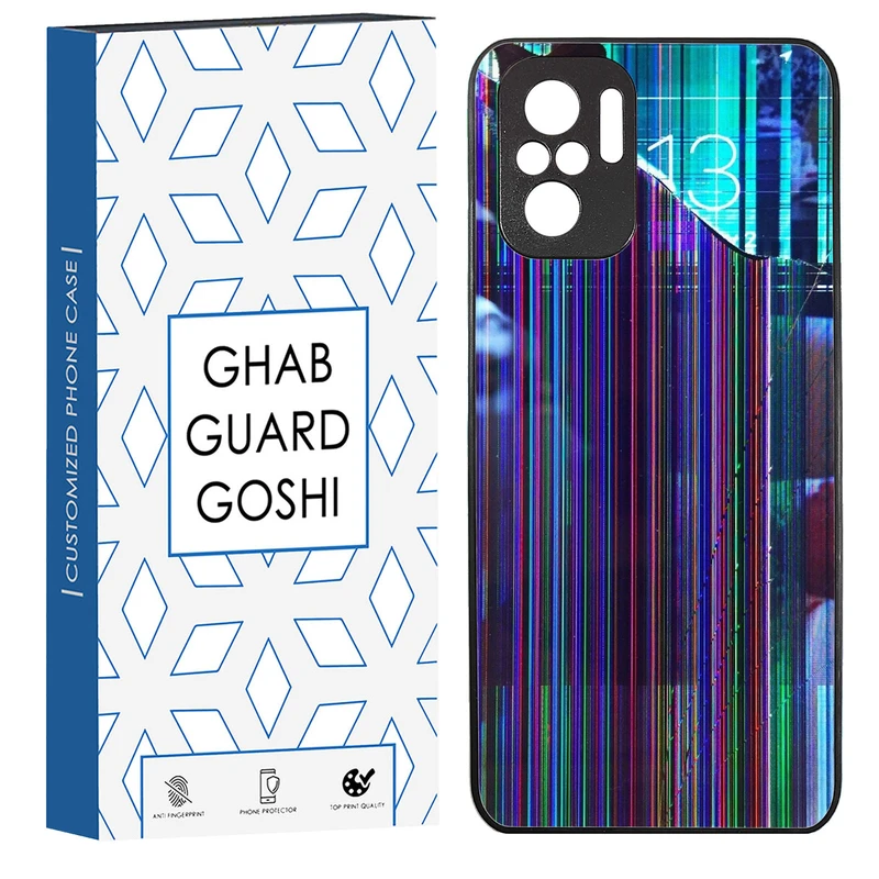 کاور قاب گارد گوشی طرح صفحه شکسته کد TPU-196 مناسب برای گوشی موبایل شیائومی Redmi Note 10 4g / Redmi Note 10s / Poco m5s