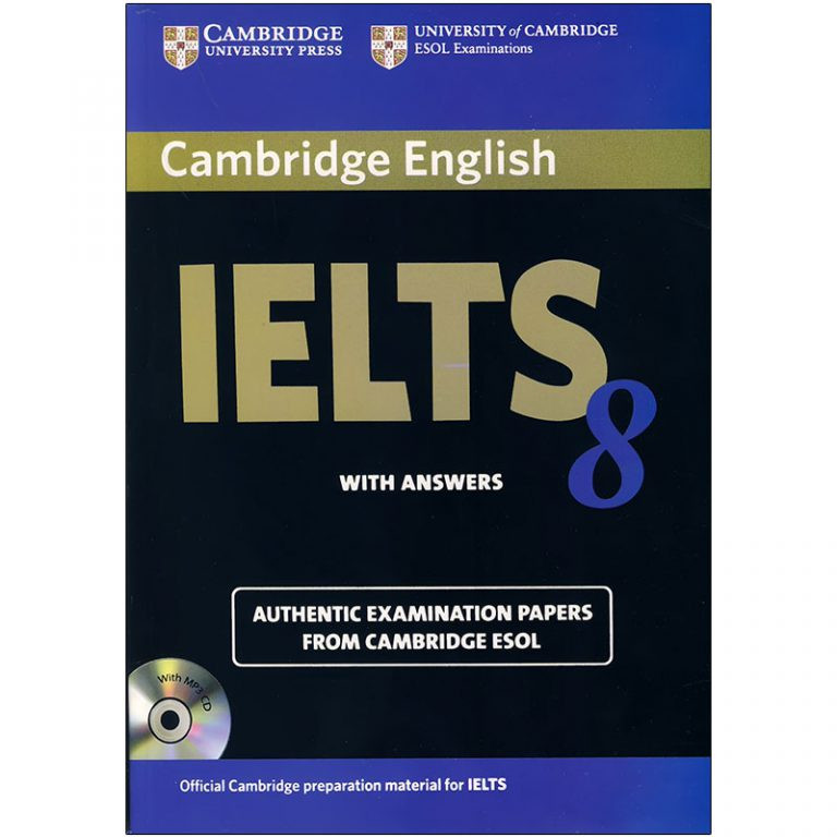 کتاب IELTS Cambridge 8 اثر اثرجمعی ازنویسندگان انتشارات کمبریدج کتاب IELTS Cambridge 8 اثر اثرجمعی ازنویسندگان انتشارات کمبریدج