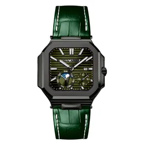 ساعت مچی عقربه‌ای کوارتز مردانه چاکسیگو مدل اسپرت تک موتوره بند چرم کد C2