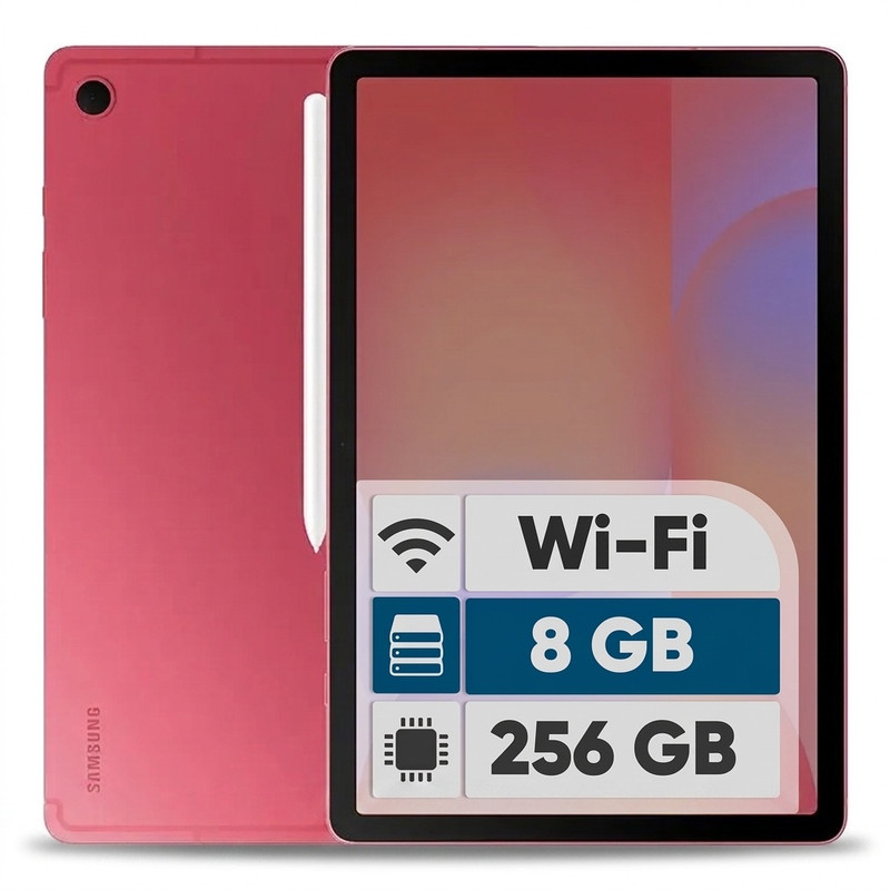 تبلت 10.9 اینچ سامسونگ مدل Galaxy Tab S10 Lite Wi-Fi با ظرفیت 256 گیگابایت و رم 8 گیگابایت، رزولوشن دوربین اصلی ۸ مگاپیکسل، پشتیبانی از قلم