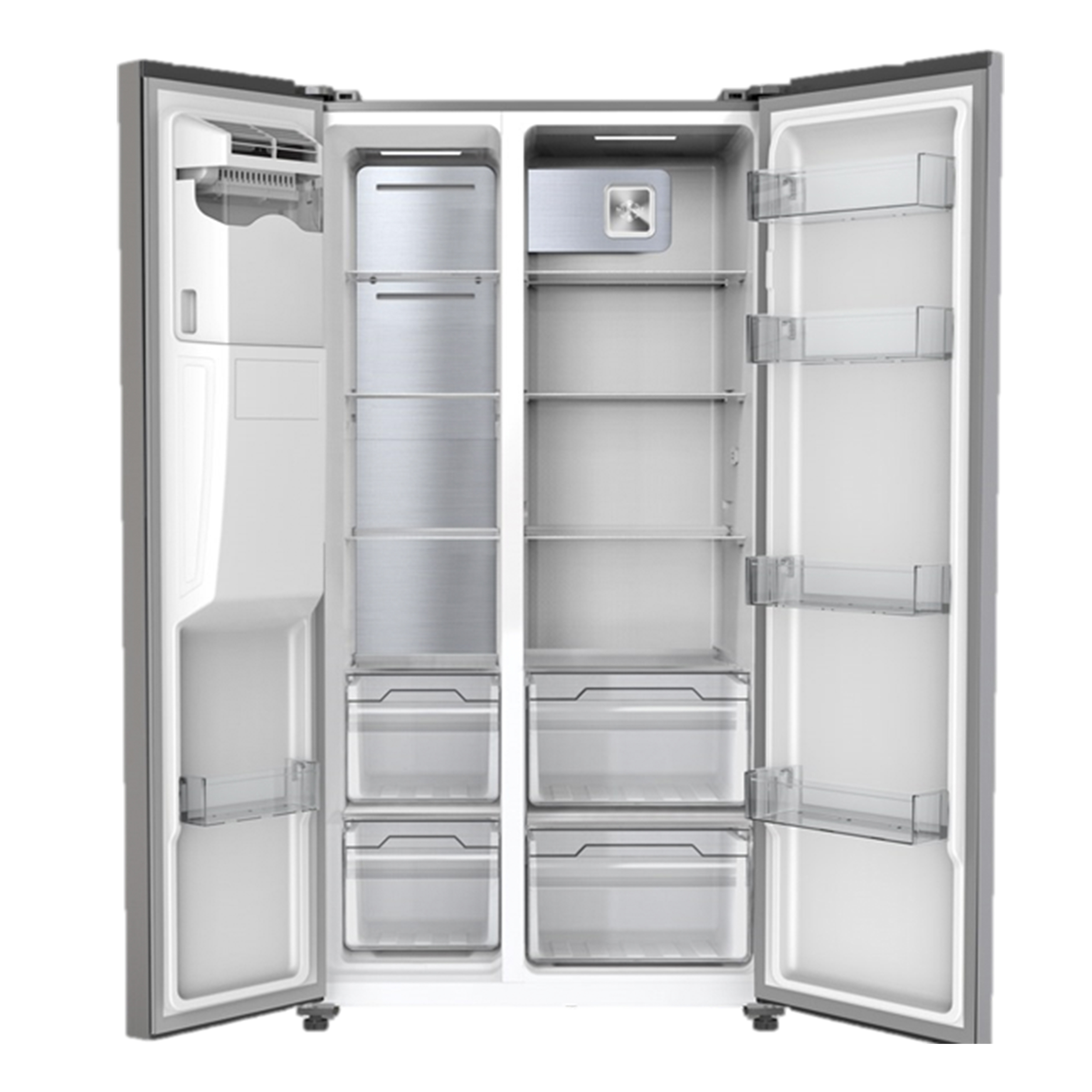 یخچال فریزر ساید بای ساید 28 فوت ایکس ویژن مدل مدل HS600-WI/SI