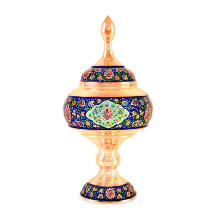 شکلات خوری مسی مدل اصفهان