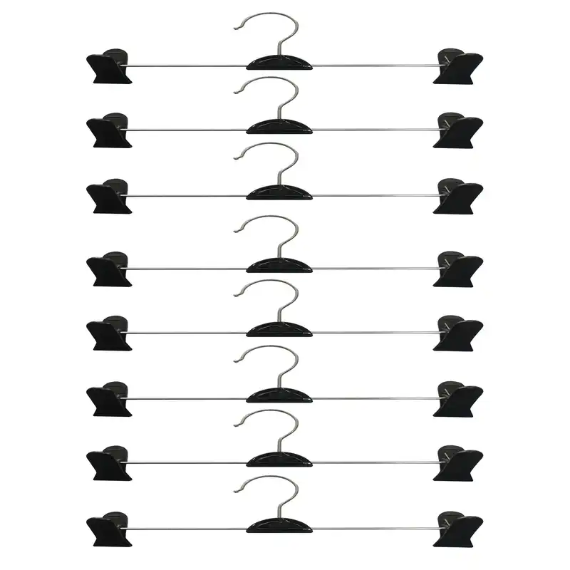 چوب لباسی مدل  دو گیره ای بسته 8 عددی