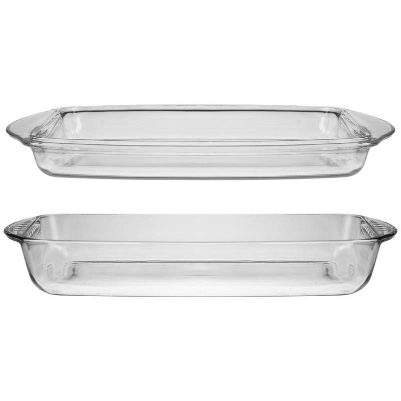 ظرف پخت شیشه و بلور اصفهان کد 771 بسته 2 عددی