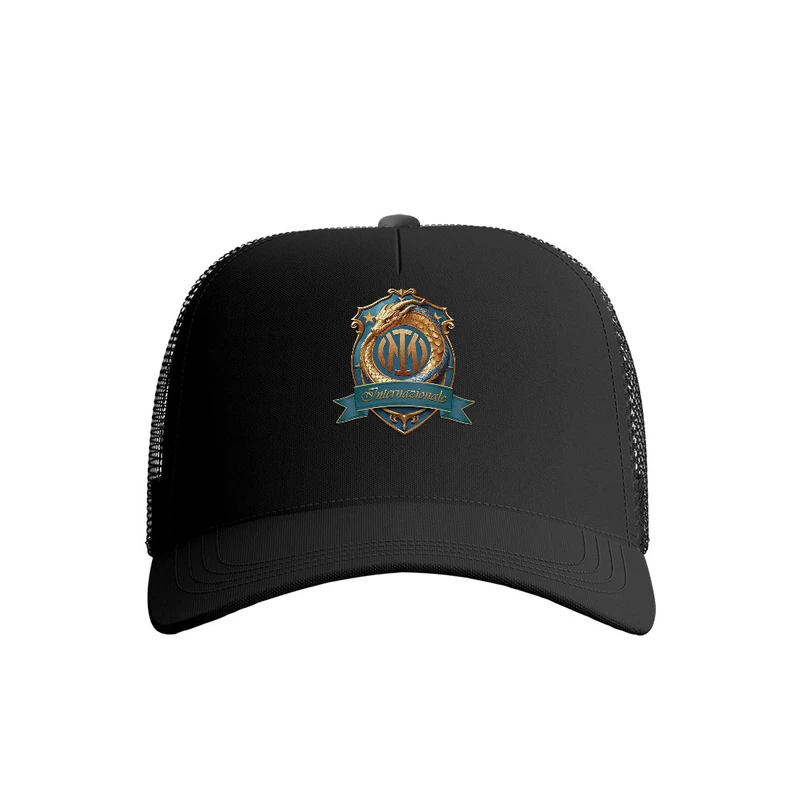 کلاه کپ پاد آفرین مدل فوتبالی اینتر میلان کد 708