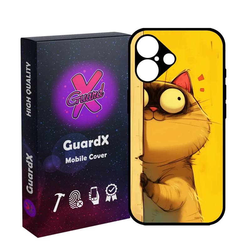 کاور گارد ایکس طرح Cat مدل 10729 مناسب برای گوشی موبایل اپل iPhone 16