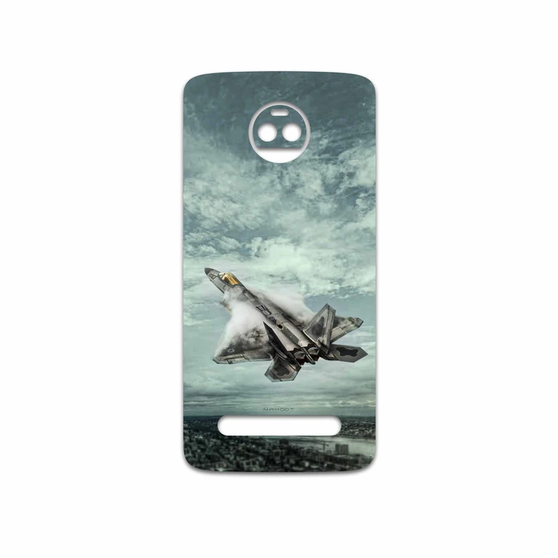 برچسب پوششی ماهوت مدل F-22 Raptor مناسب برای گوشی موبایل موتورولا Moto Z2 Force
