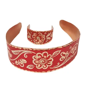  نیم ست زنانه مدل میناکاری کد 5623