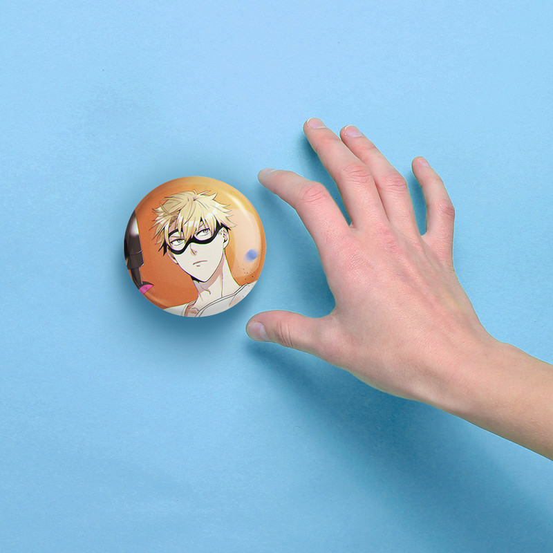 آینه جیبی خندالو مدل لوید فورجر انیمه Spy x Family کد 24173