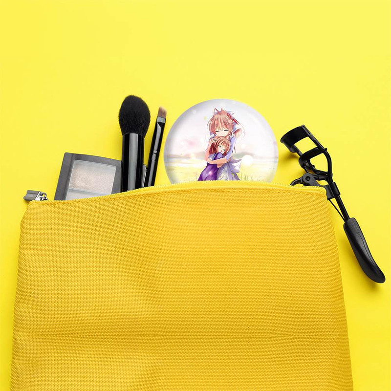 آینه جیبی خندالو مدل ناگیسا انیمه کلند Clenned  کد 22404