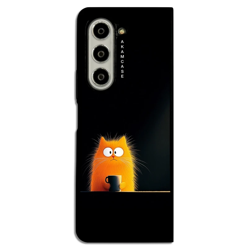 کاور آکام مدل AMC-WSGZFOLD5-CATS-43 مناسب برای گوشی موبایل سامسونگ Galaxy Z Fold 5