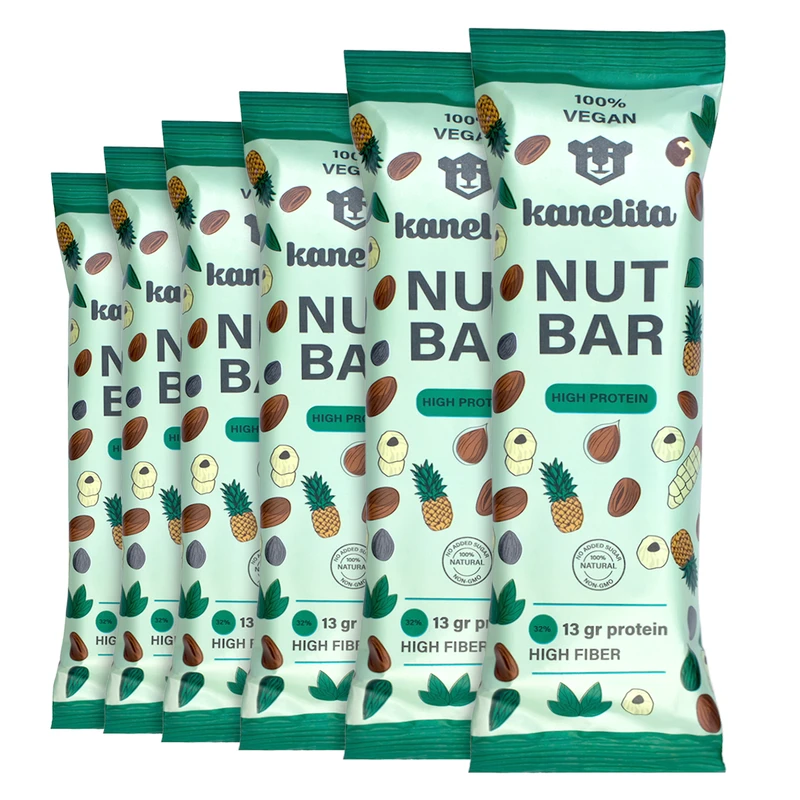 نات بار استوایی کنلیتا – 40 گرم بسته 6 عددی